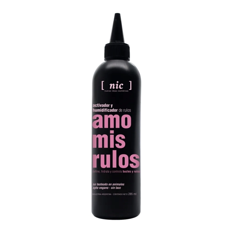 Crema para Peinar Nic Amo Mis Rulos Activadora y Humectante 285 ml